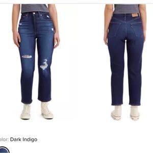 Levi’s straight fit denim jeans